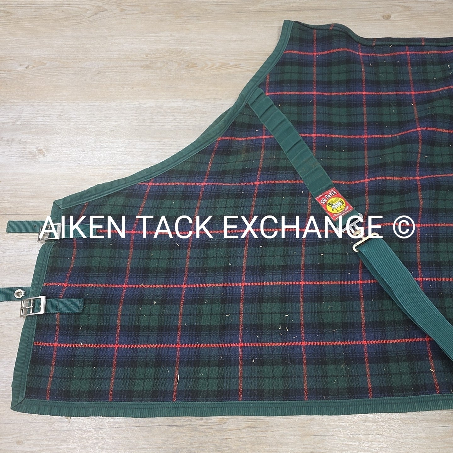 5/A Baker Tartan Plaid Stable Sheet, 74"