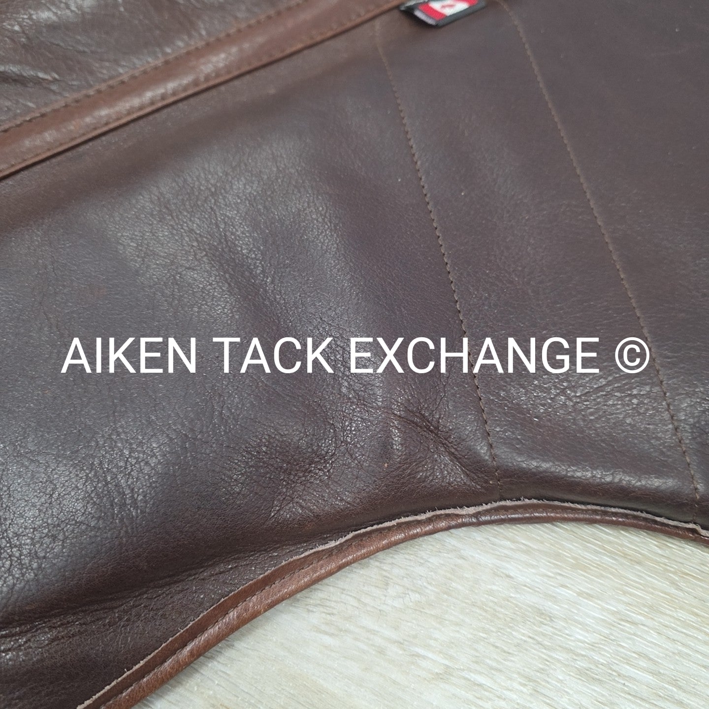 Ogilvy Leather & Foam Half Pad, 16.5" - 18"