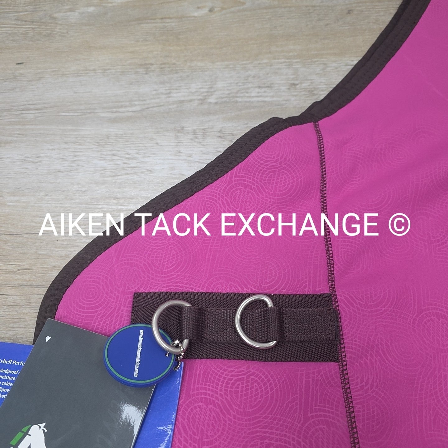 Fenwick Equestrian Softshell Cooler with Sherpa Fleece Lining, Pink, 62"