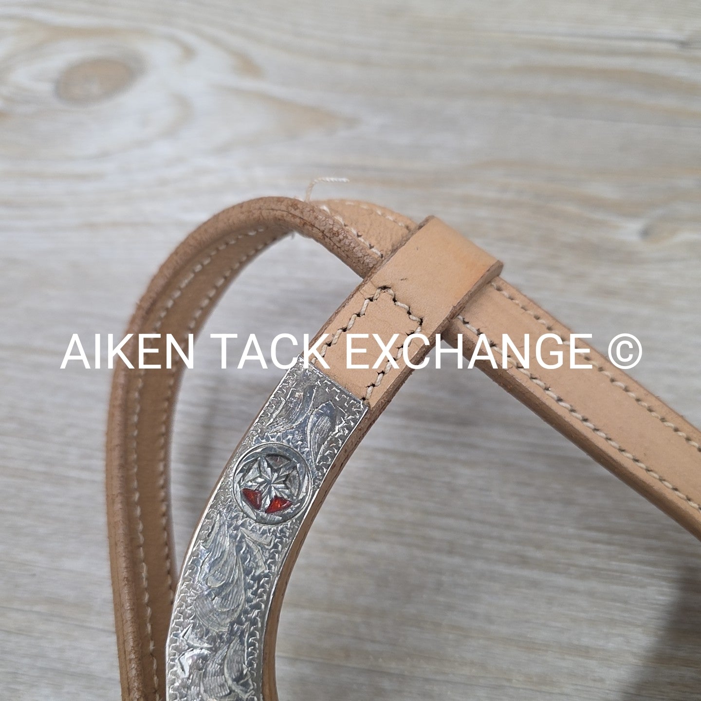 Western One Ear Head Stall with Matching Split Reins