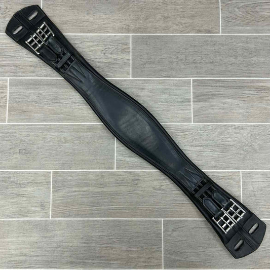 Leather Dressage Girth, Black, 28"