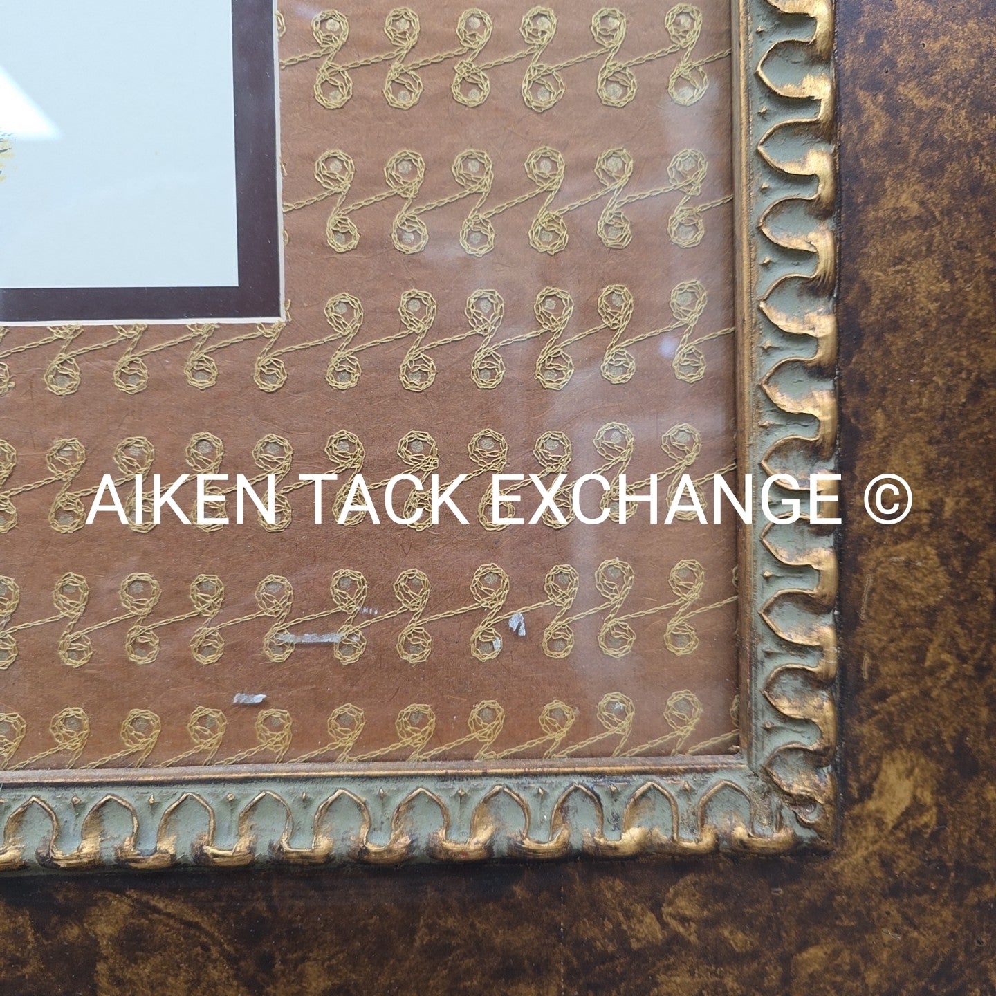 PL. 10 Nougat by L. Penicut, Embroidered, Matted, Framed, 31" x 27"