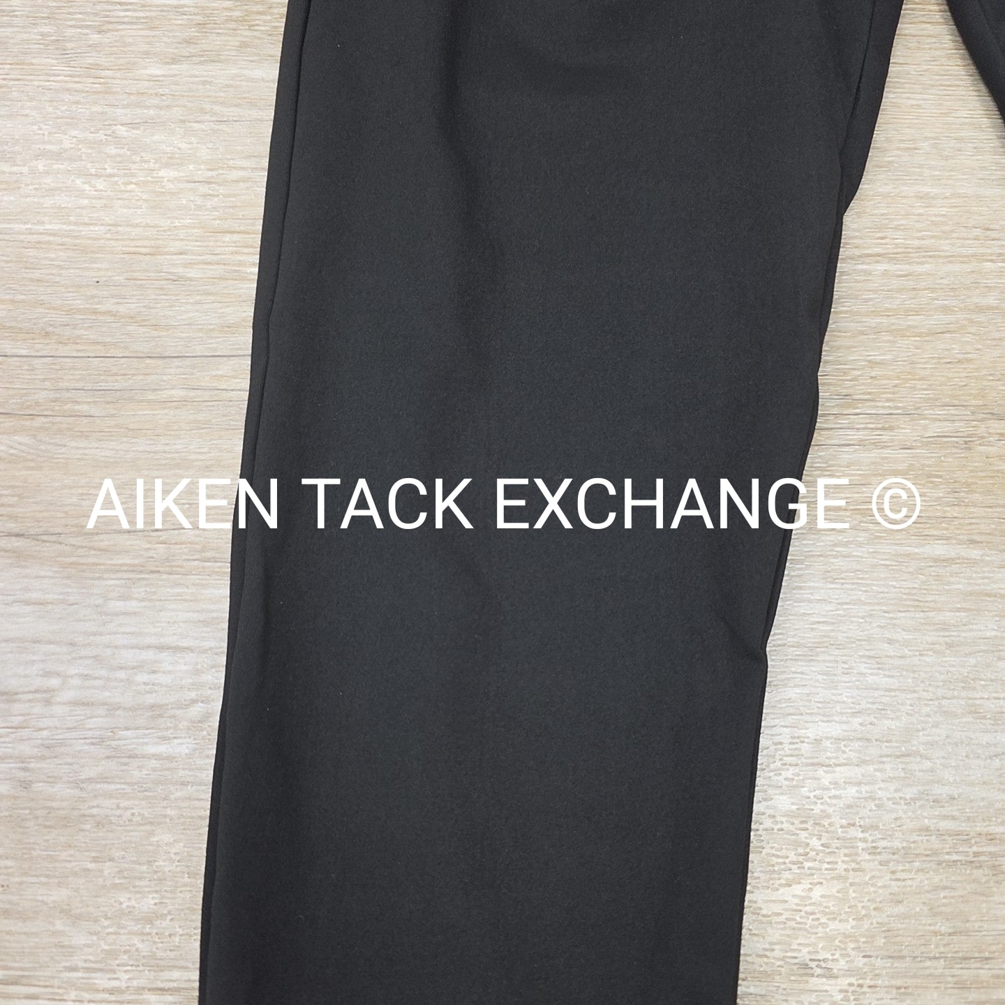 Hi-Rise Athletic Leggings Tights with Pockets, Black, Women's Size L/XL