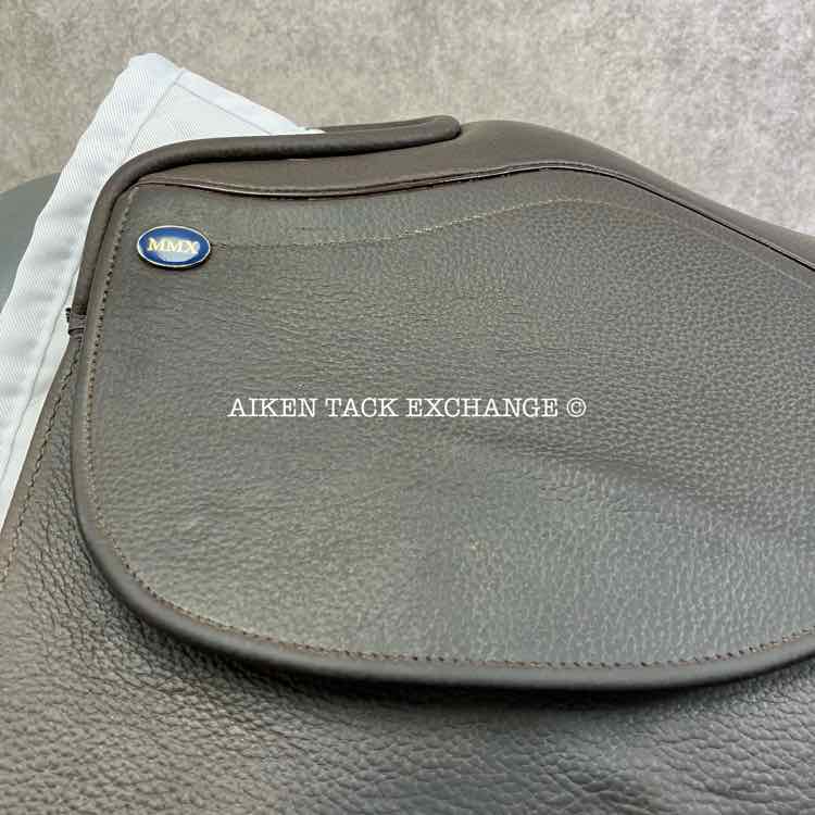 2015 Shively MMX Cut-Back Saddle Seat Show Saddle, 21" Seat, Adjustable Stirrup Bars