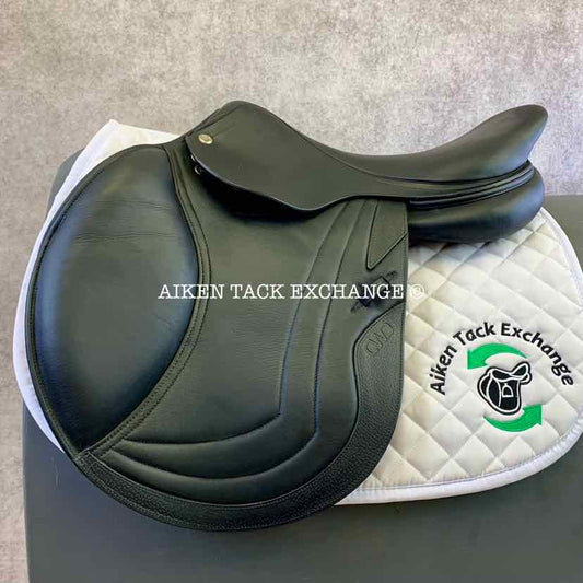 2021 CWD SE06 Close Contact Jump Saddle, 18" Seat XTR, 4C Flap, Medium Tree, Foam Panels, Buffalo Leather