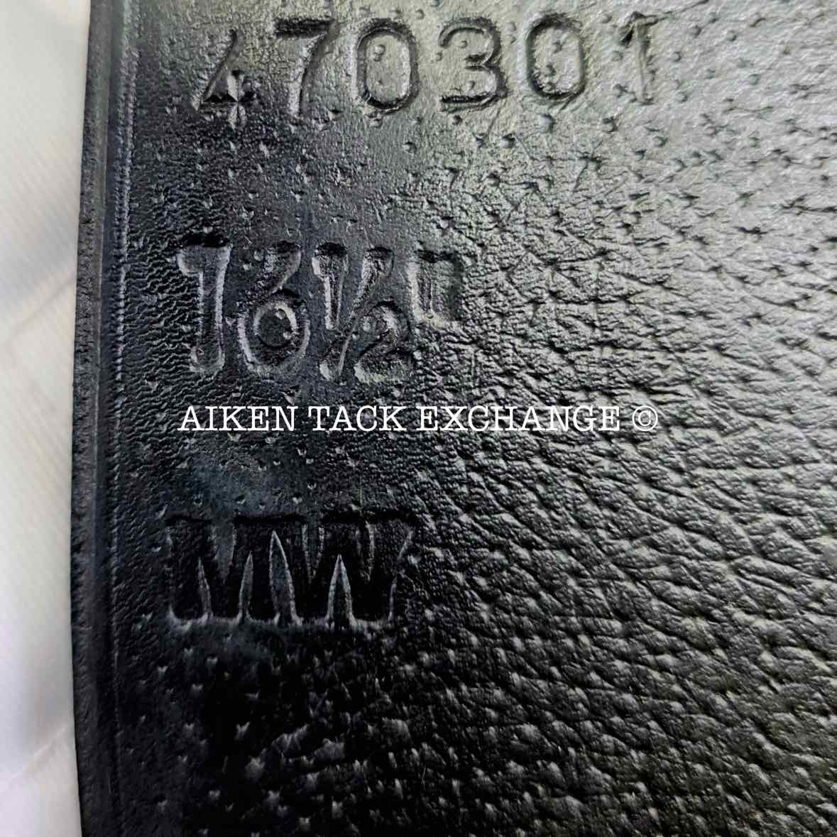 2016 Ovation Salinero II Dressage Saddle, 16.5" Seat, Adjustable Tree - XCH Changeable Gullet, Wool Flocked Panels