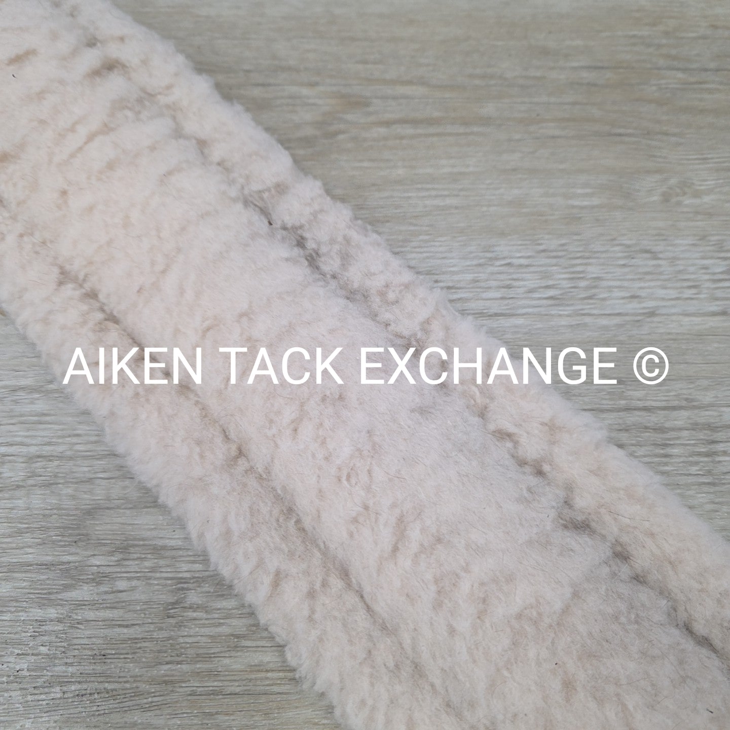 Shires Fleece Girth with Double End Elastic, Brown, 56"