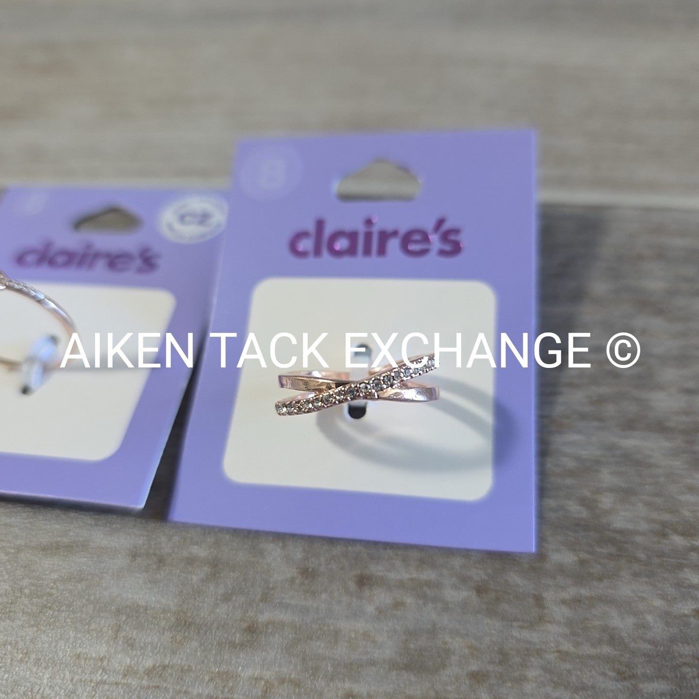 Claire's Rings (2) - Size 8