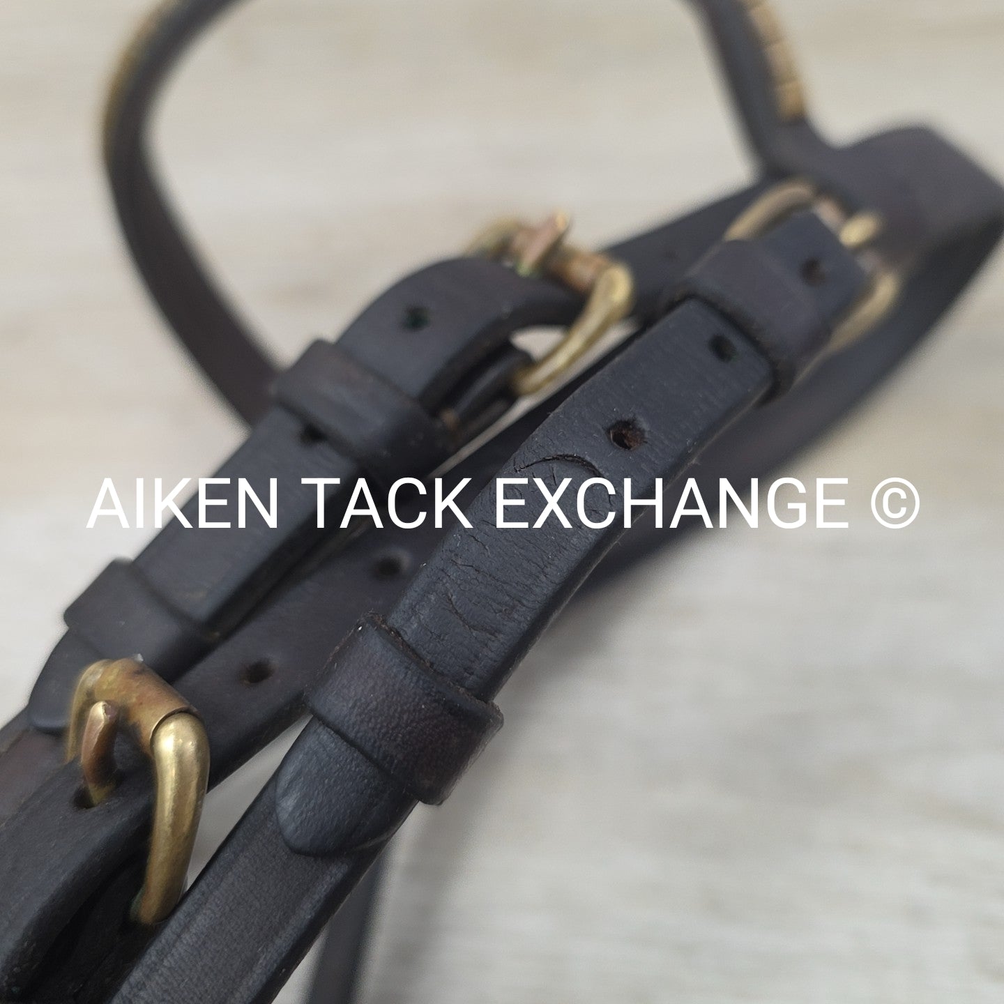 Nunn Finer Figure 8 Bridle, No Reins, Brown, Size Full