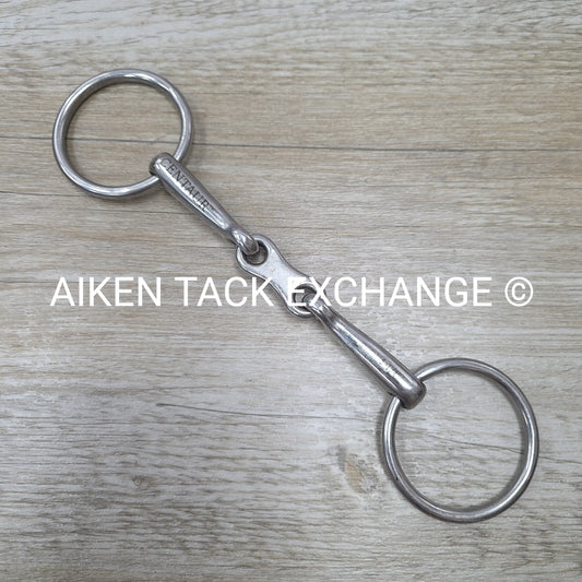 French Link Loose Ring Bradoon Bit 5.25"