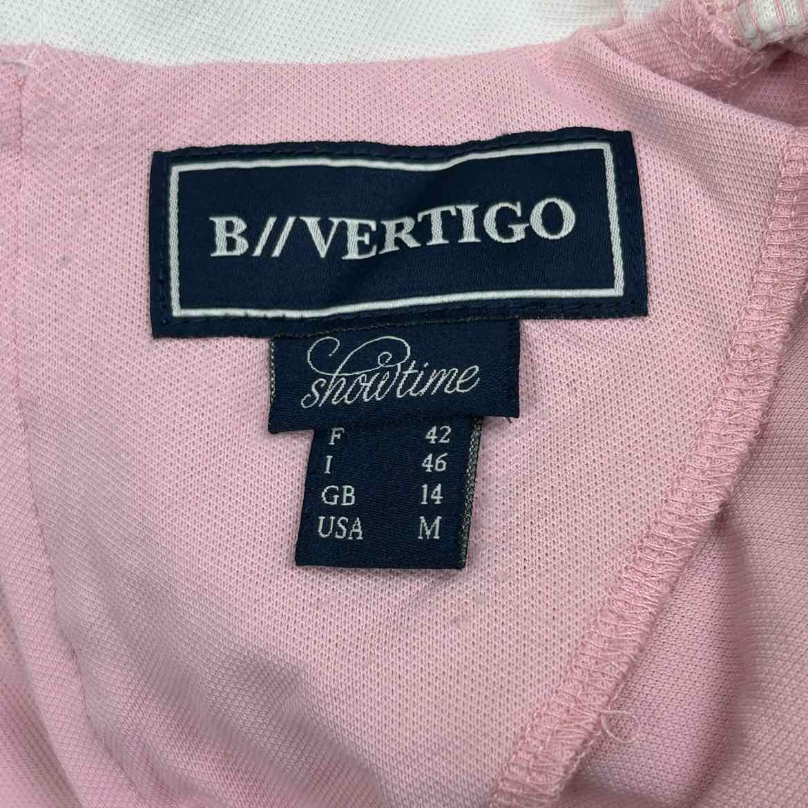 B Vertigo Show Time Sleeveless Show Shirt, Size Medium