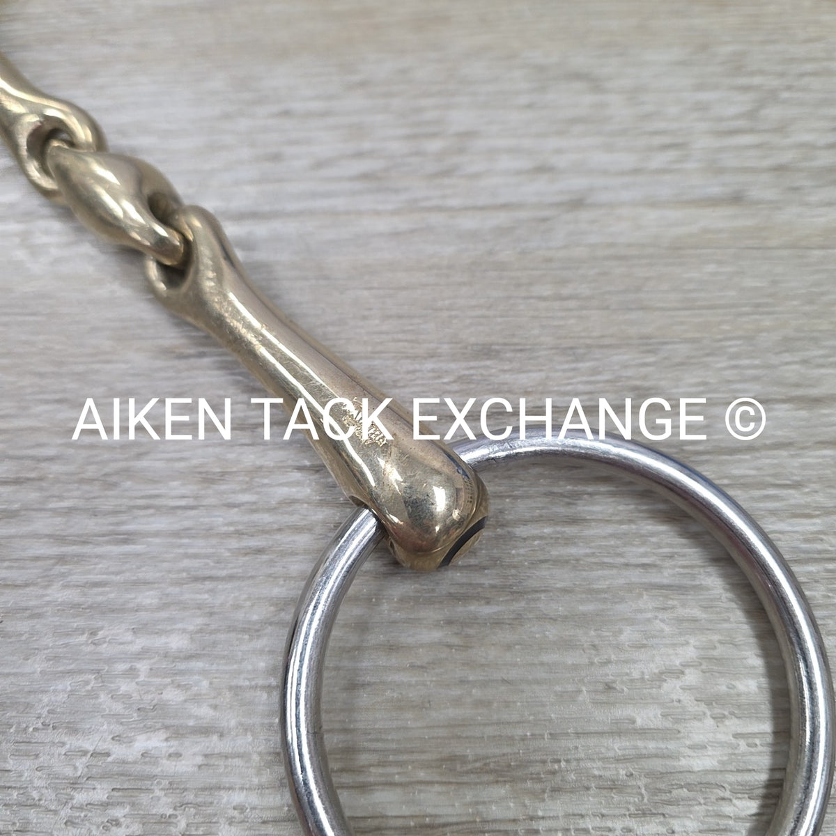 Herm Sprenger KK Ultra Sensogan Double Joint Loose Ring Bit 6"