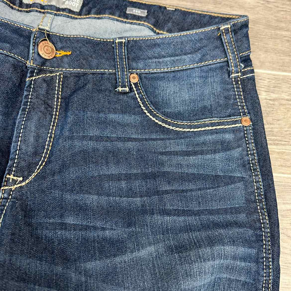 Ariat Rebar Mid Rise Boot Cut Jeans, Size 33 R