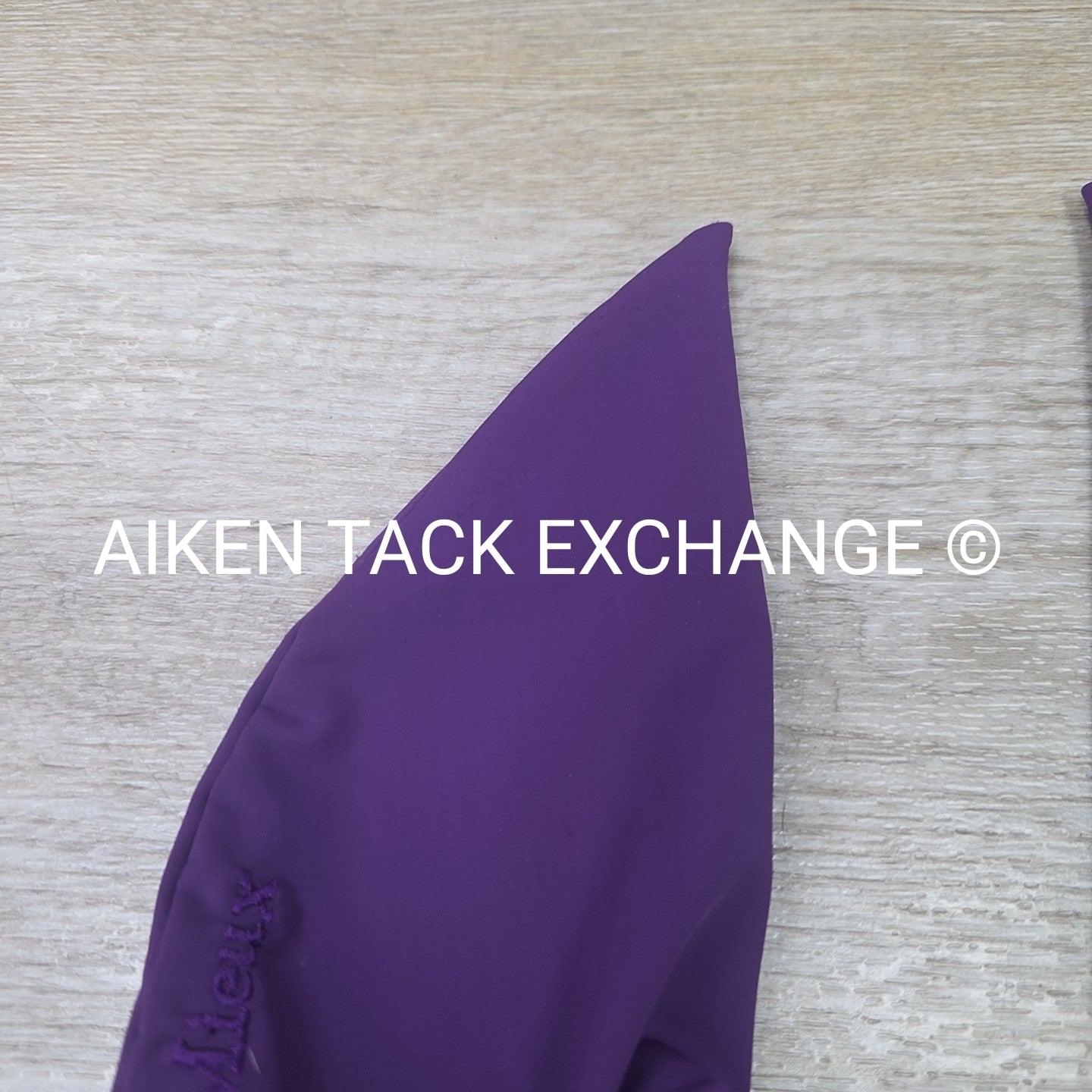 LeMieux Classic Ear Bonnet, Black Currant, Size XLarge