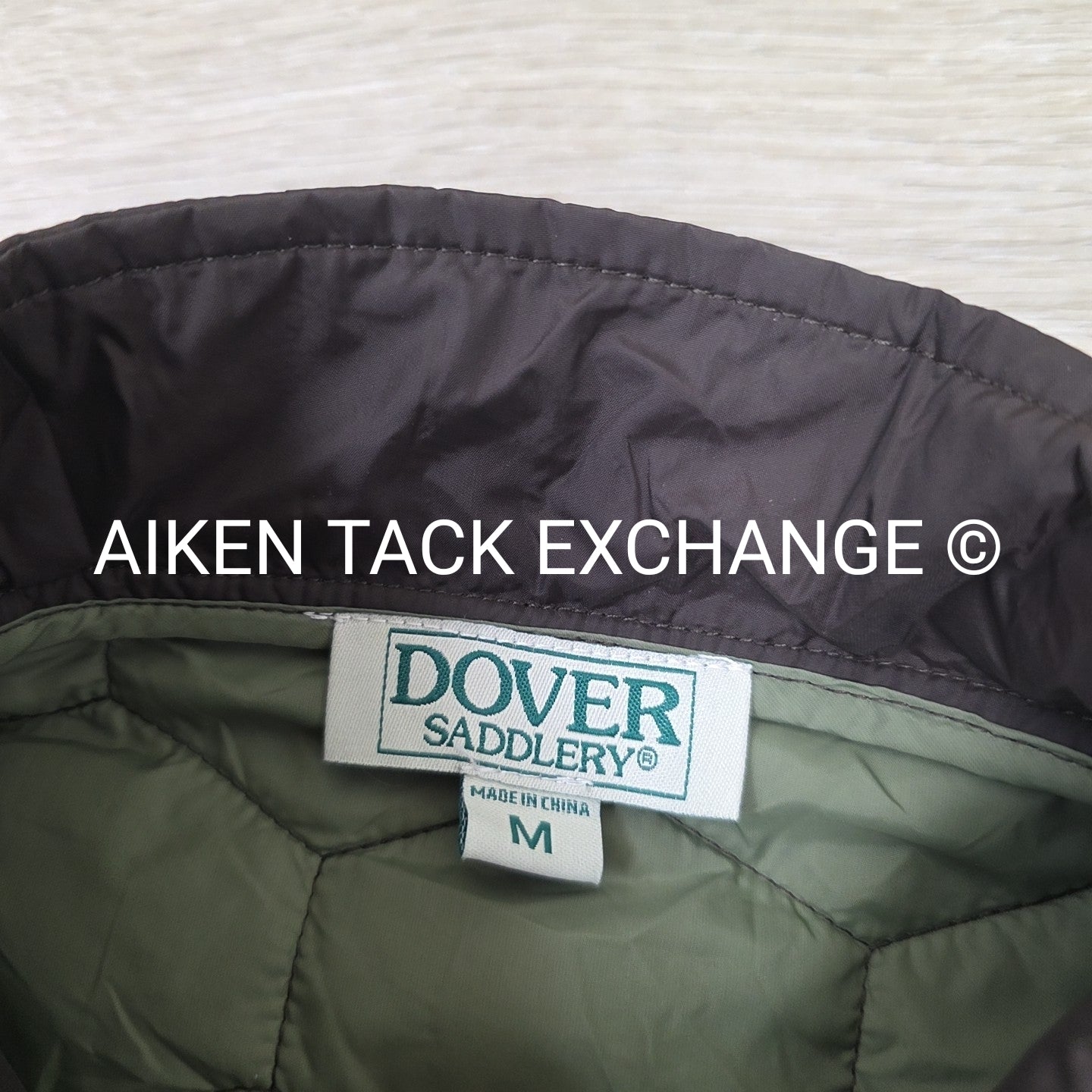 Dover Saddlery Quilted Jacket, Size Medium