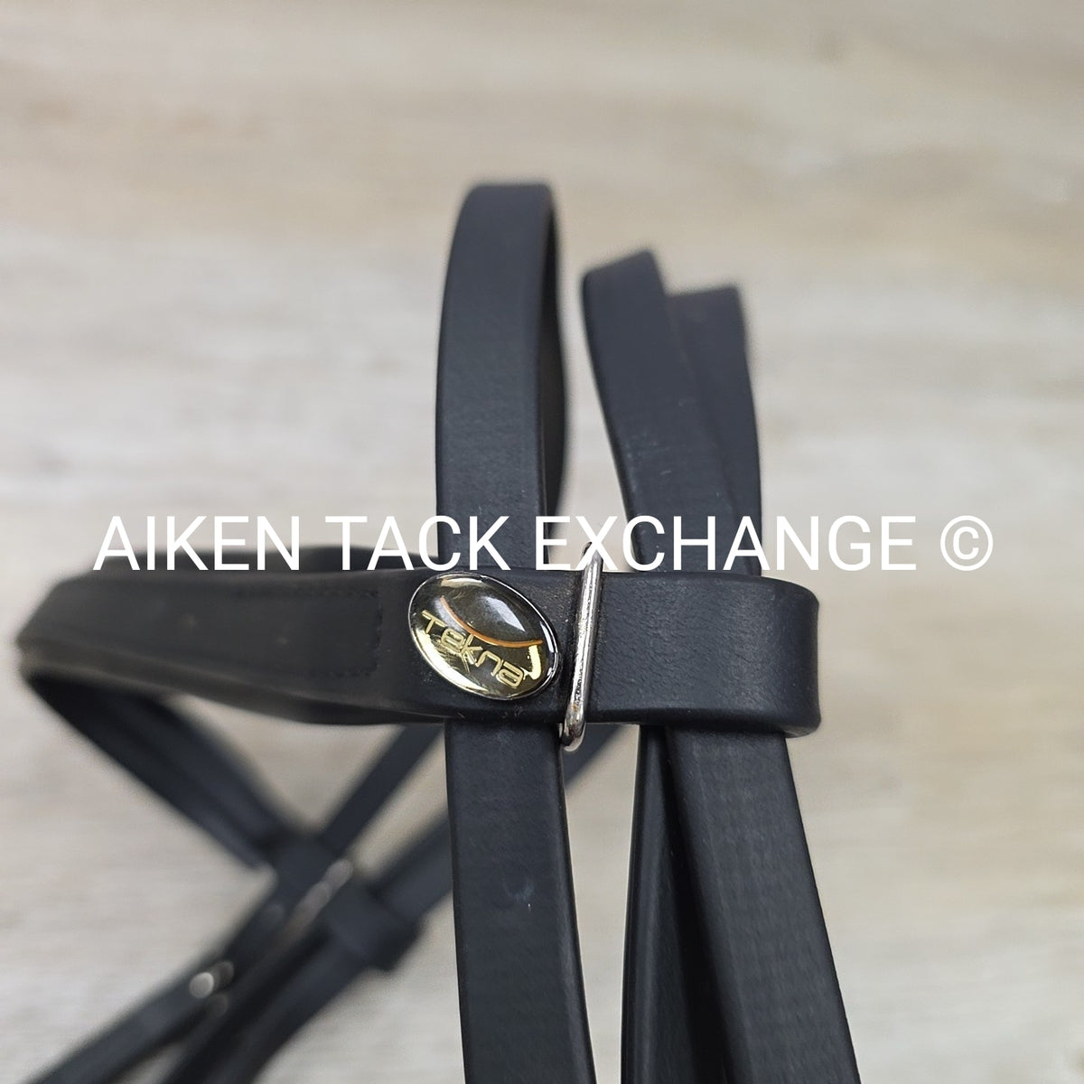 Tekna Synthetic Figure 8 Bridle, No Reins, Black, Size Full