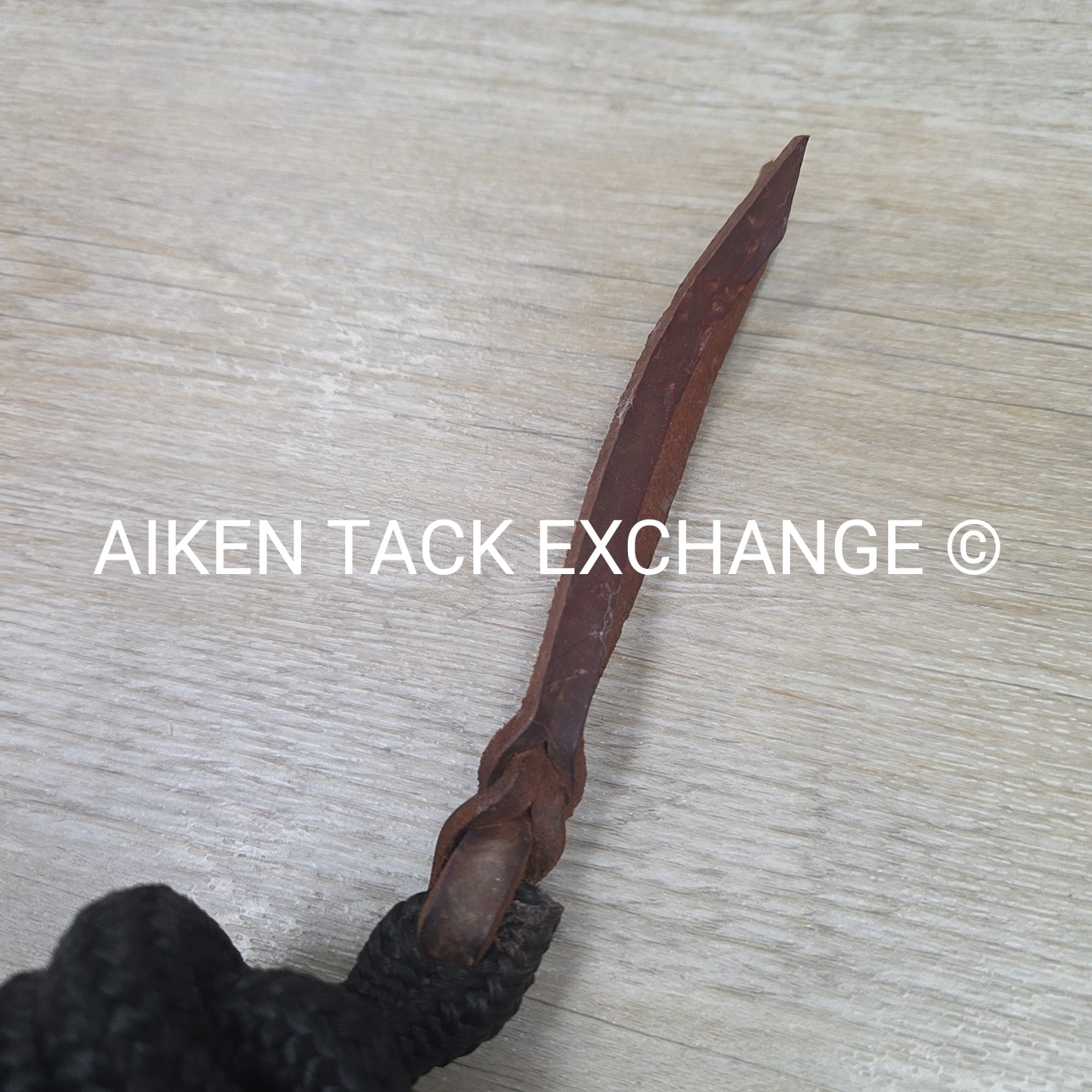 Training Lead Rope with Leather Popper