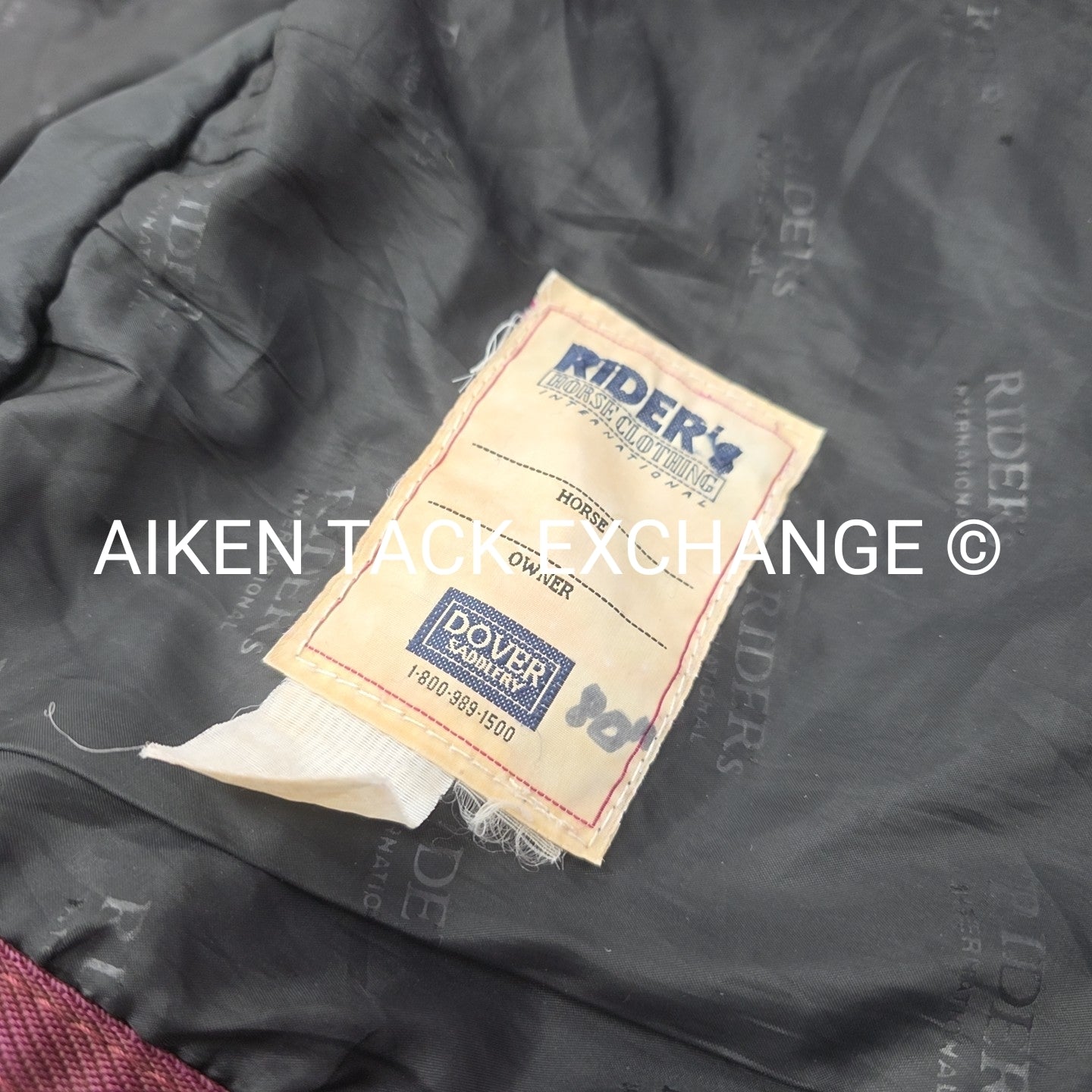 Dover Saddlery Riders International Medium Weight Turnout Blanket, 80"