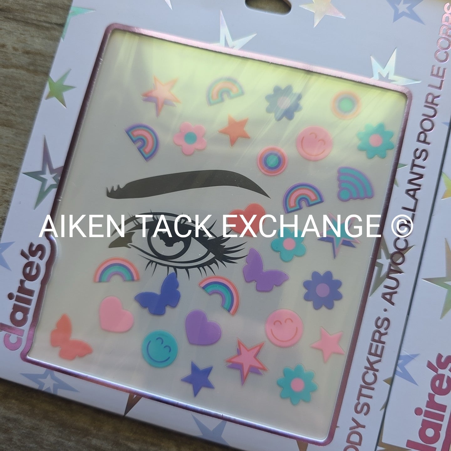 Claire's Body Stickers - 4 Total Sets