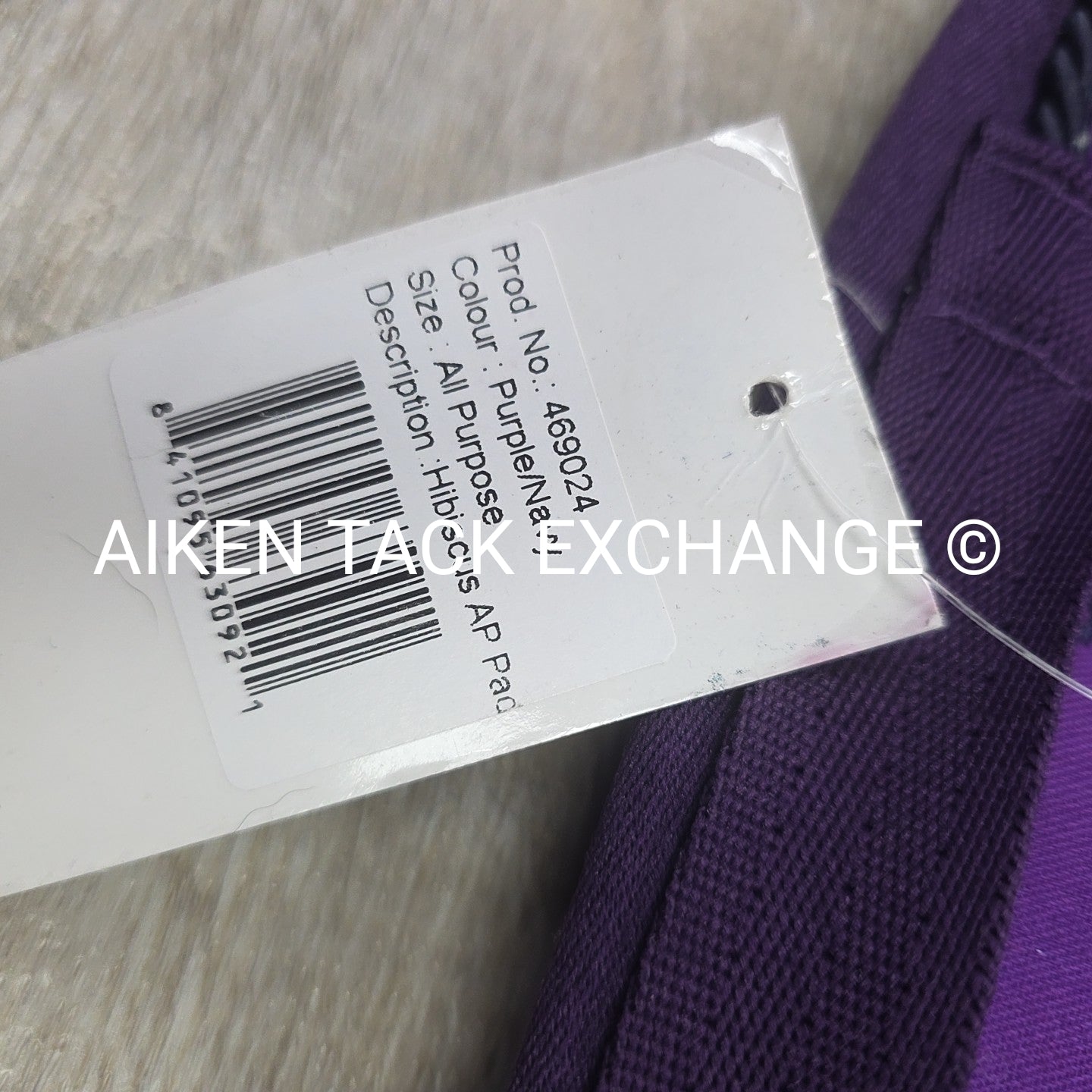 Centaur Hibiscus All Purpose Saddle Pad, Purple, Brand New