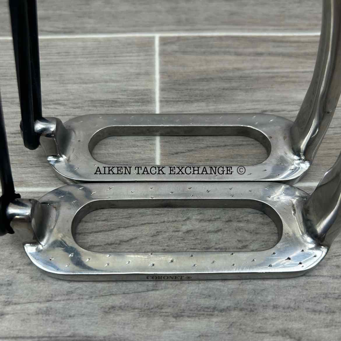 Coronet Peacock Safety Stirrup Irons 4.5" (No Pads)