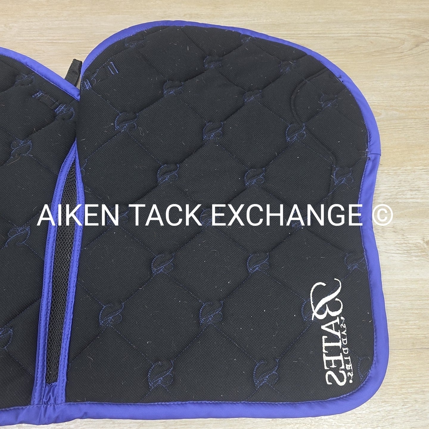 Bates Jump Saddle Pad with Logo Embroidery - Size Full