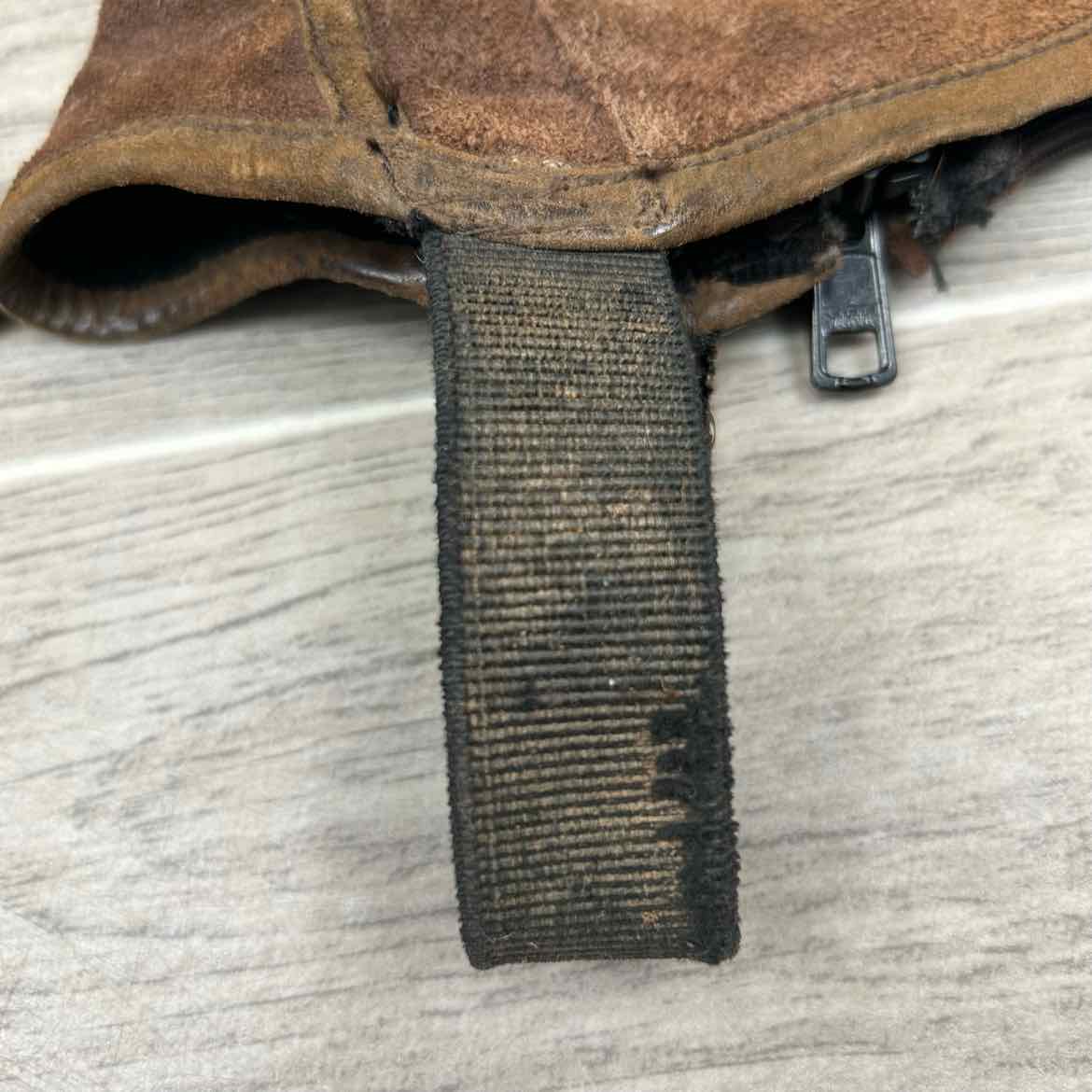 Ariat All Around II Suede Half Chaps, Size Child's Large