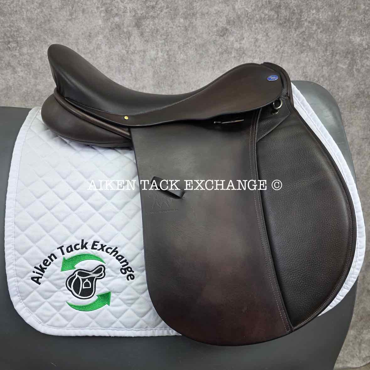 Balance by Frank Baines GPD All Purpose Saddle, 17.5" Seat, XX-Wide Hoop Tree, Wool Flocked Panels
