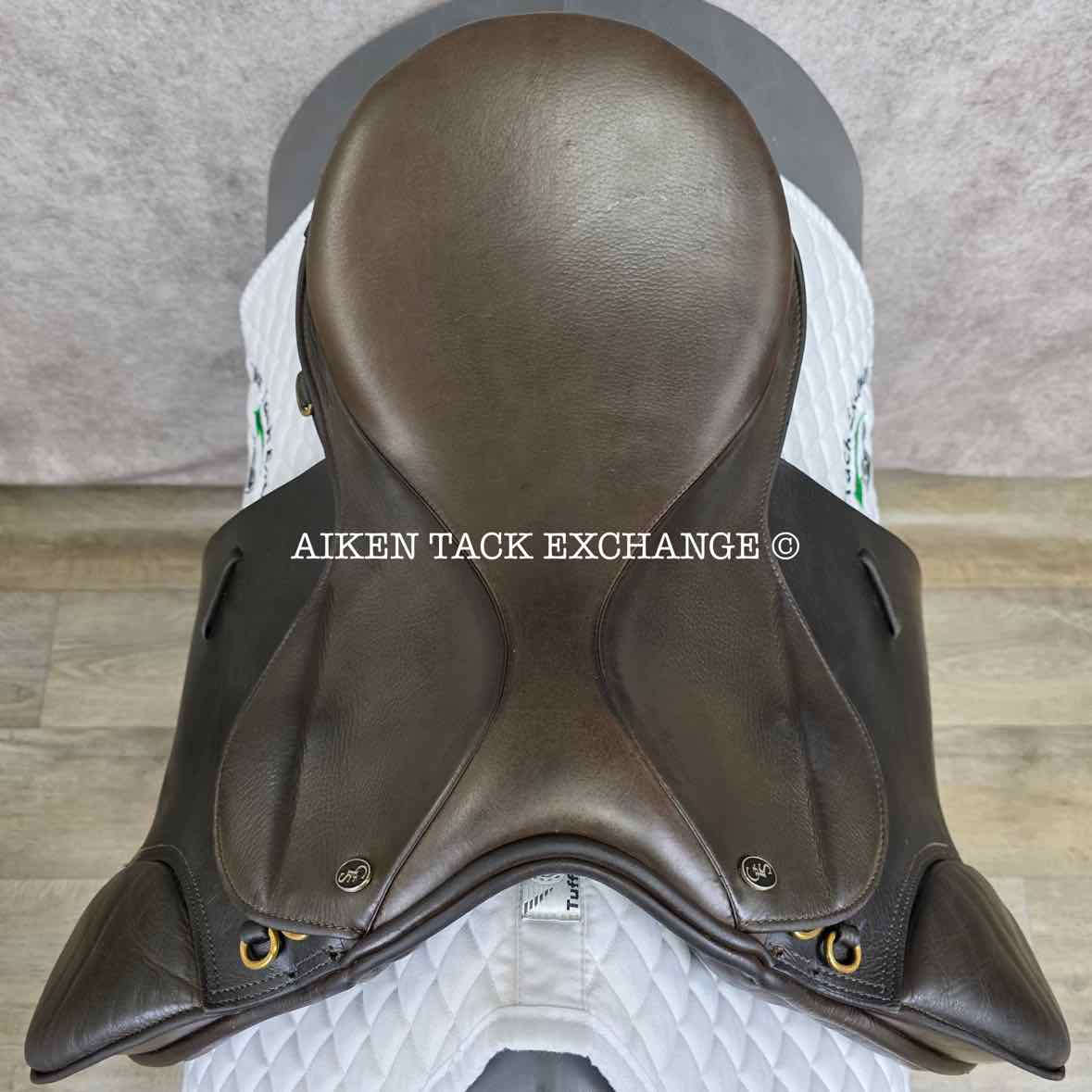 GFS Fieldhouse All Purpose Saddle, 17" Seat, Extra Wide Tree, Wool Flocked Panels