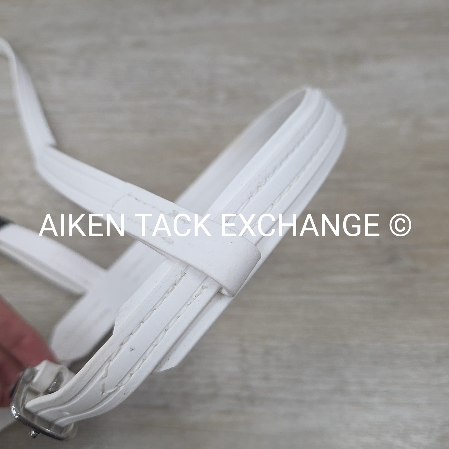 Jacks Beta Noseband, White, Size Cob / Full