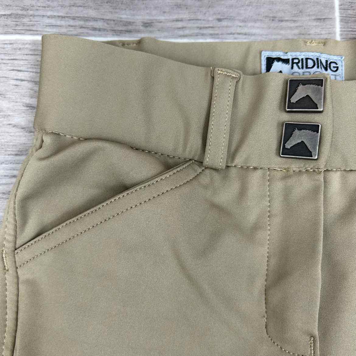 Dover Saddlery Riding Sport Silicone Grip Knee Patch Jods Size 10