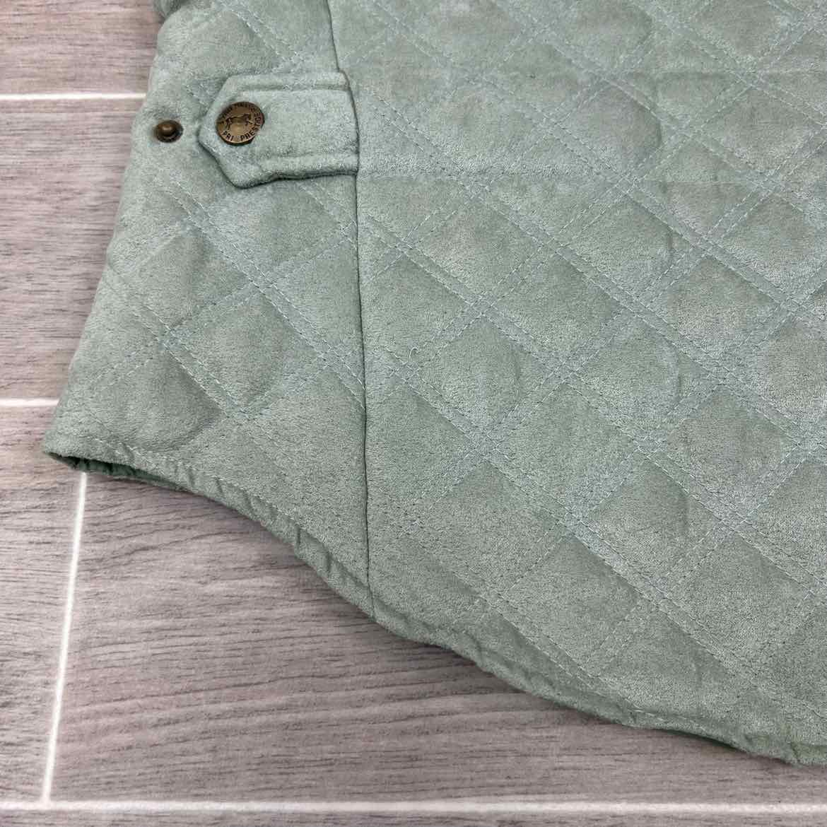 PRI Micro-Suede Quilted Vest, Size Large