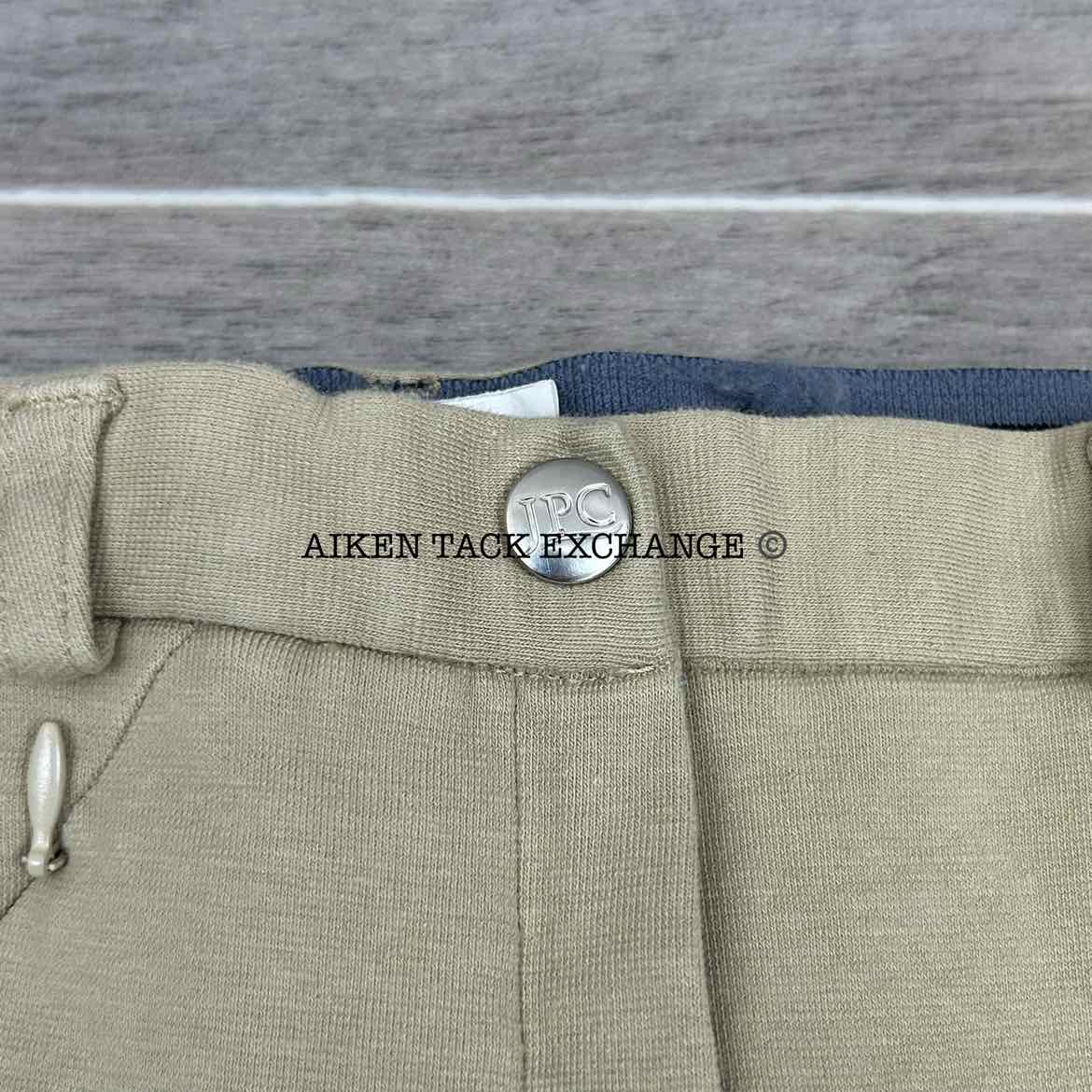 TuffRider Light Cotton Low Rise Knee Patch Breeches, Size 24