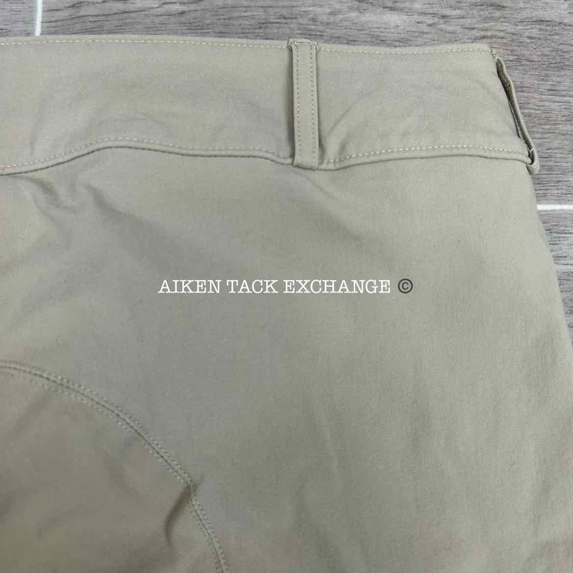 Tailored Sportsman Trophy Hunter Knee Patch Breeches, Size 34