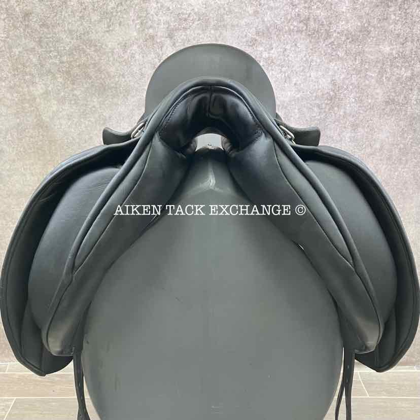 2011 Hulsebos DR CC Dressage Saddle, 18" Seat, Medium Wide Tree, Wool Flocked Panels