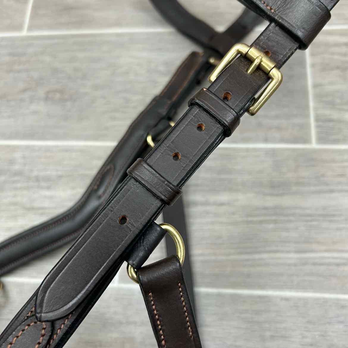 Horseware Micklem 2 Multi Bridle with Rubber Reins, Brown, Size Full