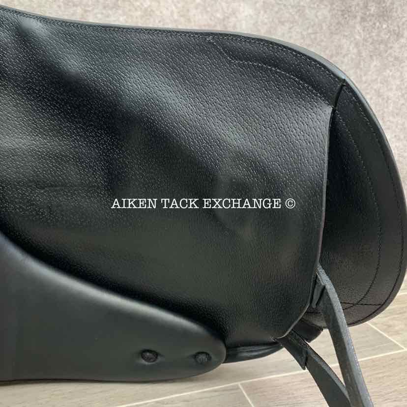 2018 Equipe Olympia Monoflap Dressage Saddle, 16" Seat, Extra Wide Tree, Foam Panels