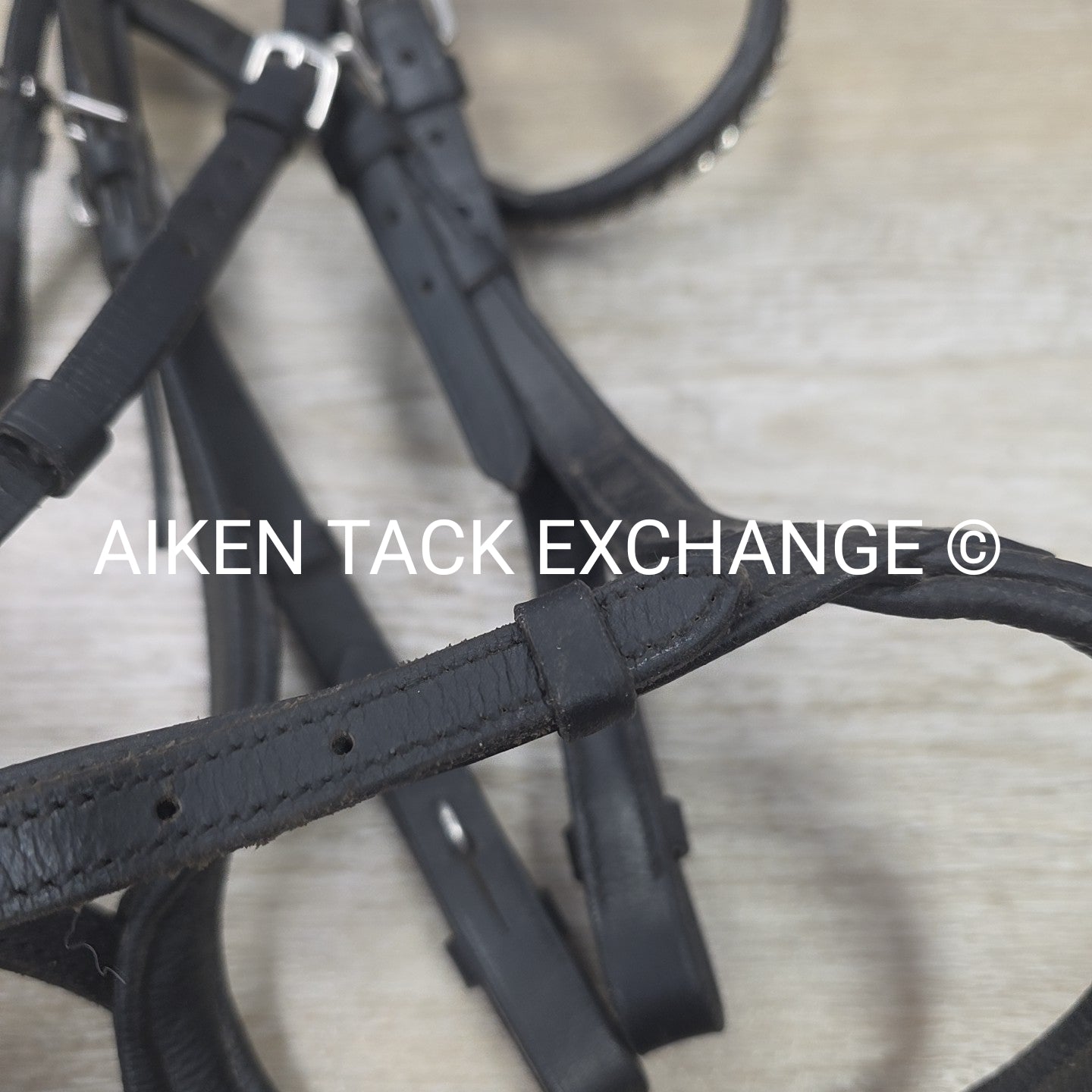 SmartPak Harwich Ergonomic Crystal Dressage Bridle, No Reins, Size Cob