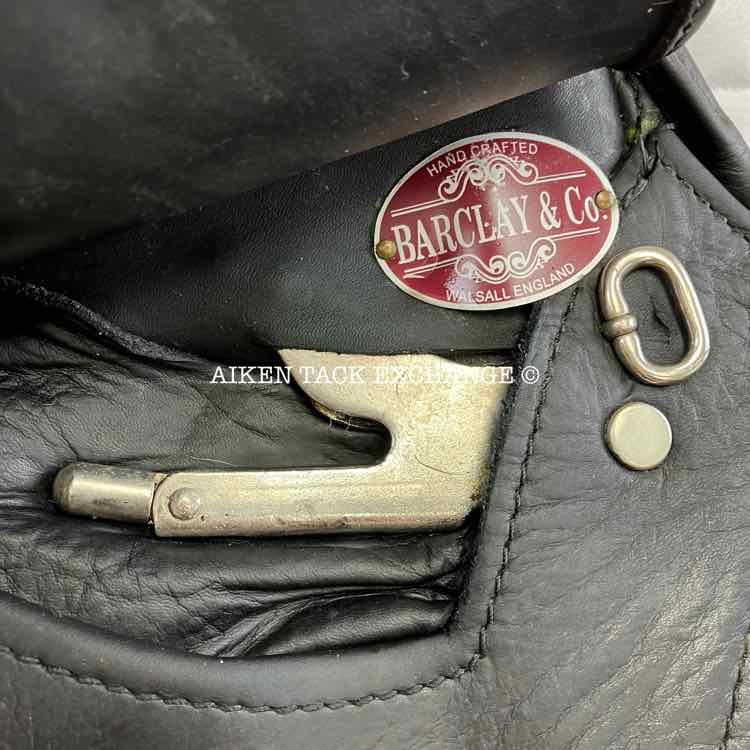 2018 Barclay & Co. by Ideal Pro-Shock Close Contact Jump Saddle, 19" Seat, Wide Tree, Wool Flocked Panels