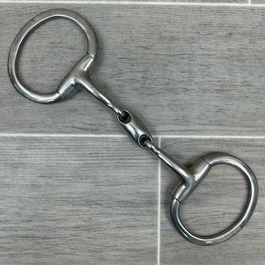 Korsteel Oval Mouth Double Joint Eggbutt Bit 5"