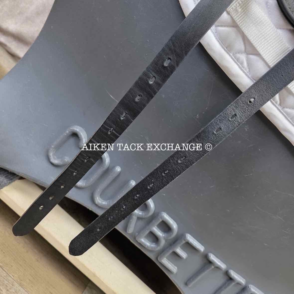 2016 Custom Saddlery Everest R Monoflap Dressage Saddle, 17.5" Seat, Adjustable