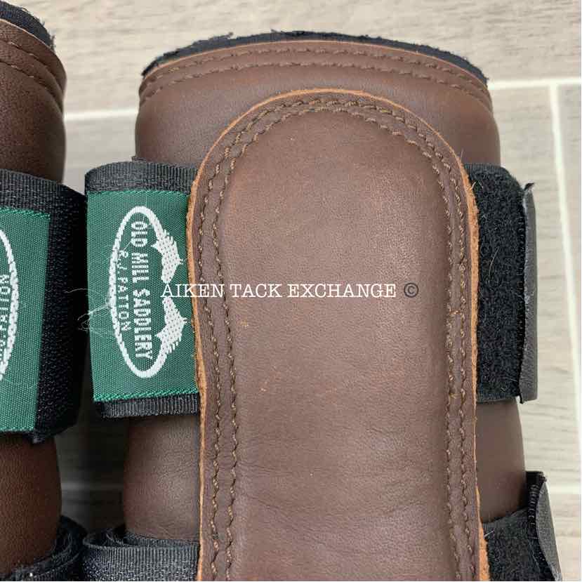 Old Mill Saddlery 2 Strap Brushing Boot, Size Full