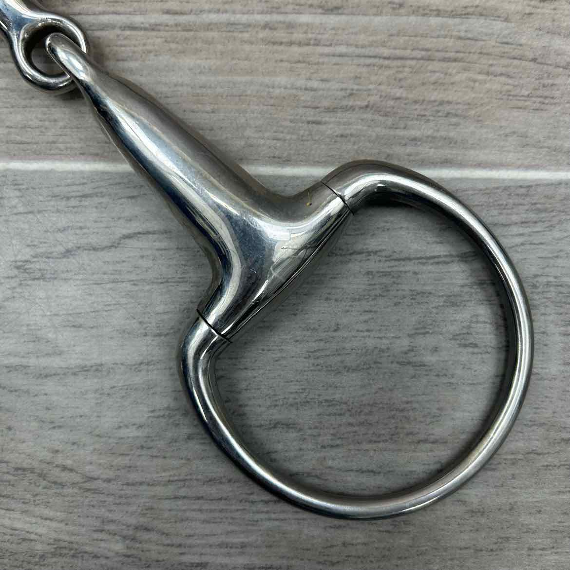 Stubben Hollow Single Joint Eggbutt Bit 5"