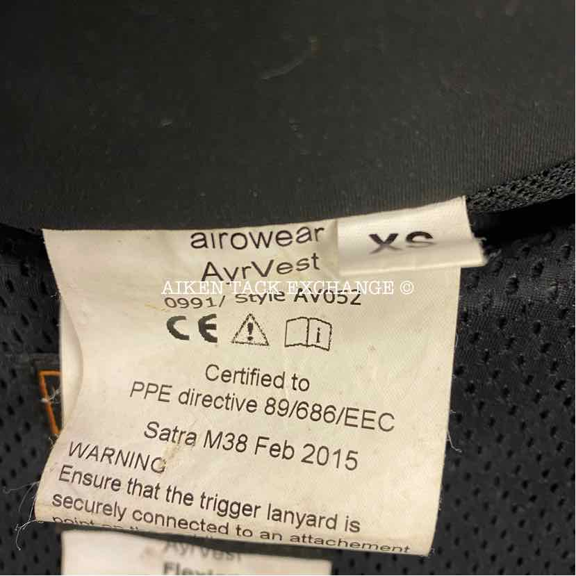 Airowear by Charles Owen Ayrvest with Flexion Foam, Black, Adult Extra Small