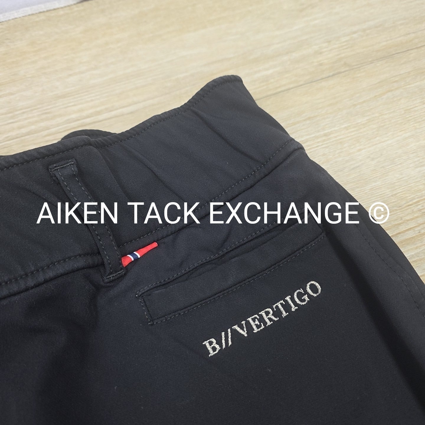 B. Vertigo Full Seat Silicone Grip Breeches, Size 34