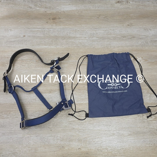 Correct Connect Magna Halter with Leather Breakaway, Oversize