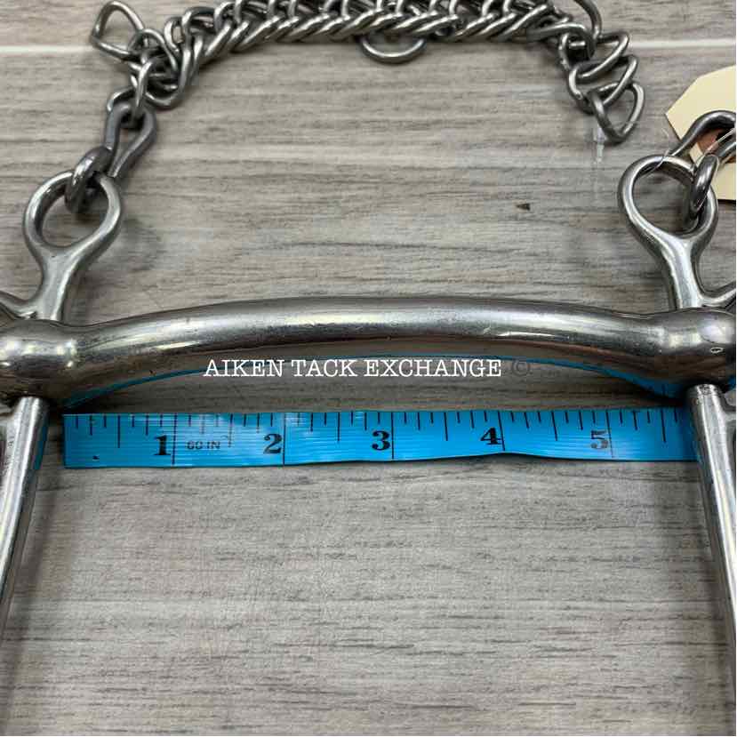 Eldonian Mullen Mouth Pelham Bit 5.5"