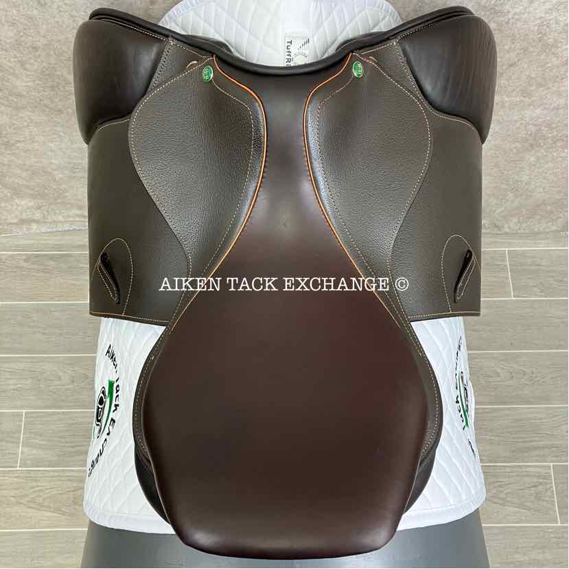 HDR Memor-X Close Contact Jump Saddle, 18.5" Seat, 3.5 Fit - Wide Tree, Foam Panels