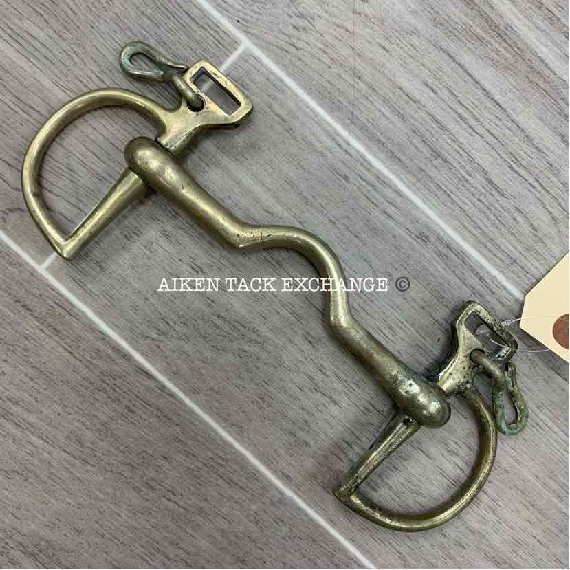 Never Rust Mullen Mouth Kimberwick Bit 5" (No Curb Chain)