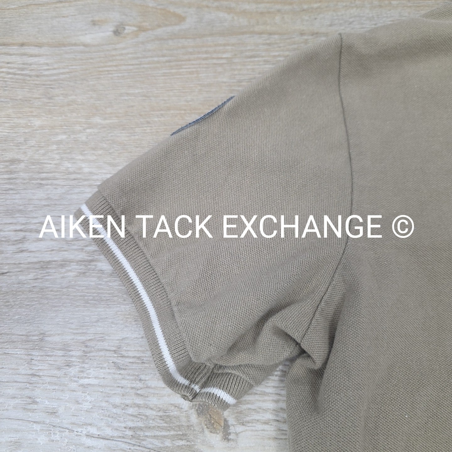 Horze Short Sleeve Polo Top, Size Medium